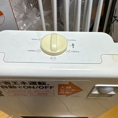 セラミックファンヒーター　の画像
