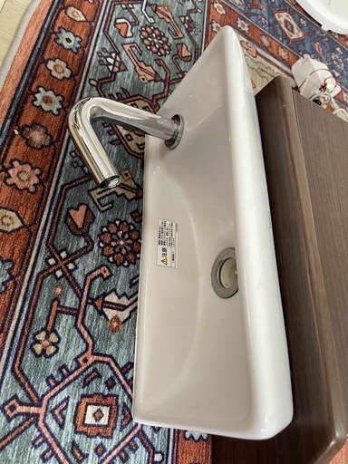 Yahoo!オークション - 展示品 TOTO トートー トイレ 手洗い器 L40D ＃N トイレのTOTO 洗面化粧台 L40D