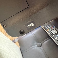 TOSHIBA REGZA 40J7 液晶カラーテレビ　13年製の画像