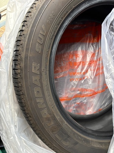 デリカ225/55R18タイヤのみ4本