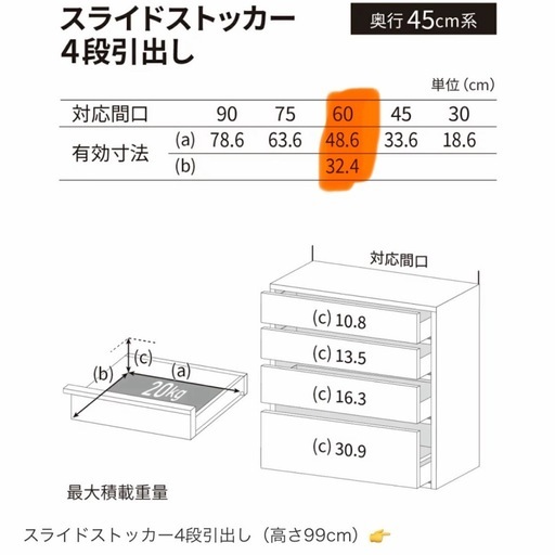 【新品】LIXIL キッチンカウンター　幅60cm×2
