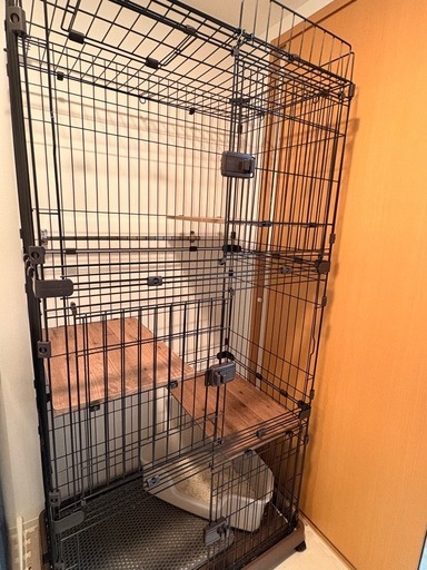 3段キャットケージ