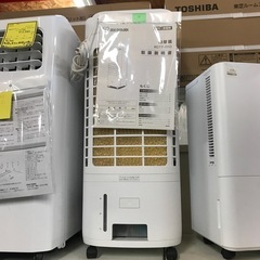 ジャングルジャングル貝塚店　冷風扇　アイリスオーヤマ　2021年製　白　ホワイト　スリム　キャスター　据え置き　ダイヤル　中古　貝塚市　二色浜の画像