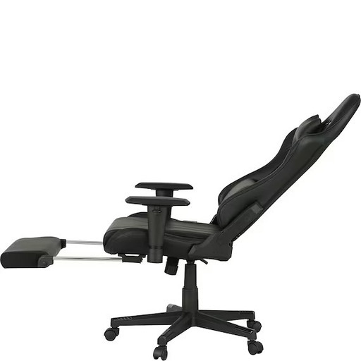 【美品】ニトリ ゲーミングチェア GM707 フットレスト付 ブラック 在宅勤務使用 ニトリ（NITORI） ゲーミングチェア(GM707 フットレスト付き BK/RE 