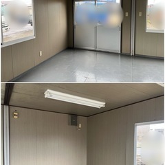 【新潟】2連棟中古ユニットハウス ※必ず商品説明をお読み下さい。の画像