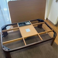 和風 家具調こたつ　テーブル 暖卓オリーブ120の画像