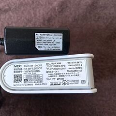 NEC　Aterm　Wi-Fiホームルーター　WF1200CR　通電確認のみの画像