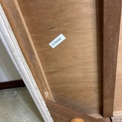 無印シングルベッドの画像