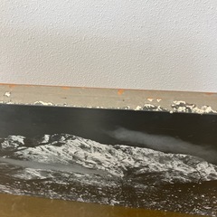 剱岳　パネル　立山　山　写真　インテリア　剱岳　立山　山　モノクロ　レトロの画像