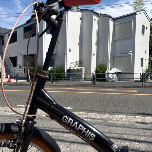 折りたたみ自転車20インチ6段変速 (たまご味噌) 町田の折りたたみ