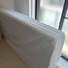 無印良品　脚付マットレス　シングルサイズの画像