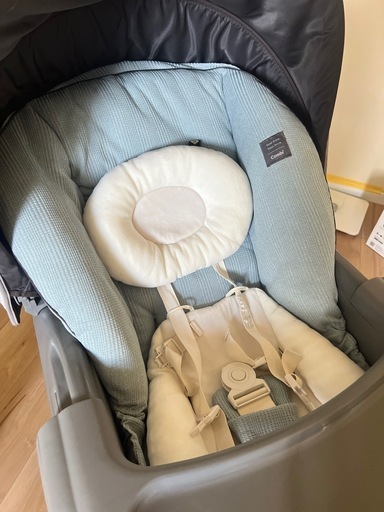 【美品】COMBI コンビ ネムリラ AUTO SWING BEDi Long シェル EG 電動ハイローチェア つくば市