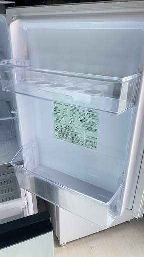 名古屋市内近郊限定送料設置込み アクアAQUA冷蔵庫126L