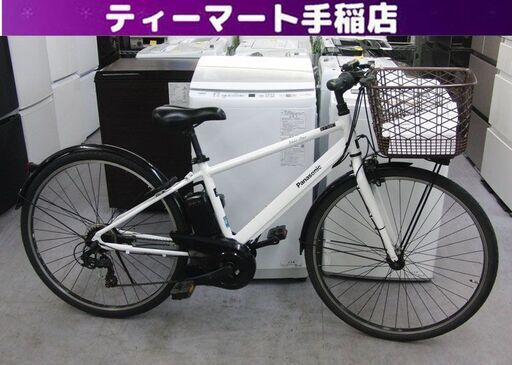 難あり パナソニック 電動アシスト自転車 Velo-Star ホワイト 700×38 e