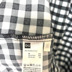 ★ 子供服 キッズ〜ジュニア 140 チェックのワンピース ★の画像