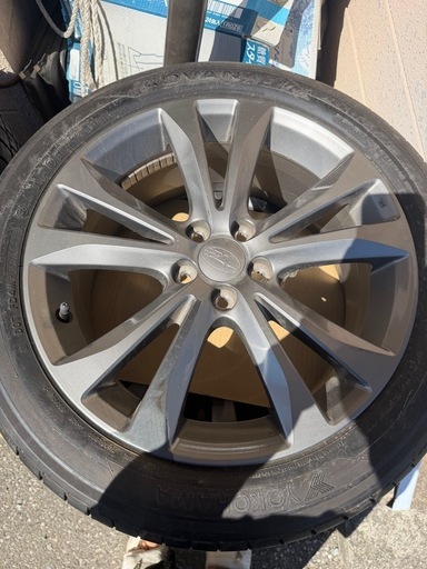 ?夏中古タイヤ　17インチ215/50R17 91v 4本セート68000円