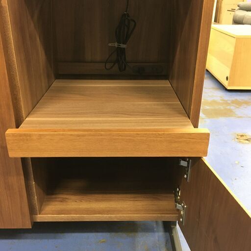 ★リユースのサカイ横浜南店★YM2088 ウニコ レンジ台 ブラウン W82×D45×H87 クリーニング済み