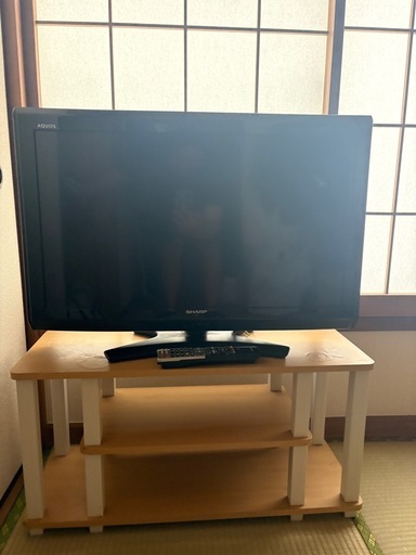 シャープ 32インチ 液晶テレビ  テレビ台付