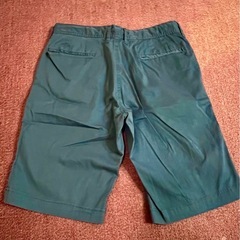 【新品】メンズショートパンツ：ライトブルー ドローストリング付 Sサイズ股下25の画像