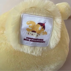 サンリオ　ポムポムプリン　超超BIGぬいぐるみ　30thアニバーサリーの画像