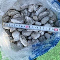 白玉砂利(中古)の画像