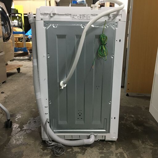 RORO/ヤマダオリジナル 全自動洗濯機 YWMT-55LW ホワイト/白 2023年製 洗濯容量：5.5kg 動作確認済 26e菊D