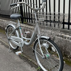 ＜整備済・美品車＞シニア向けママチャリ・小径20インチ自転車・LEDオートライト・鍵付きの画像