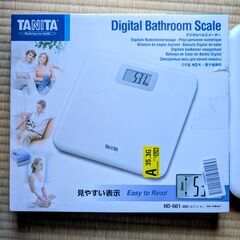 【美品】Tanita HD-661-WH 体重計の画像