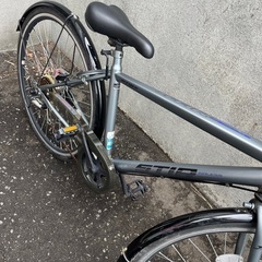 27インチ ノーパンクタイヤ クロスバイク AIRLESS STIR タケダ 自転車 6段変速 シマノ　シティサイクルの画像