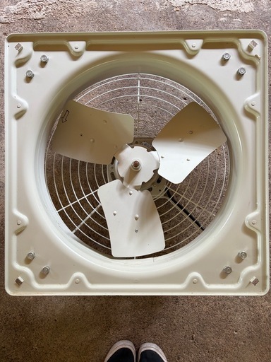 三菱電機 有圧換気扇システム部材 G-25EC3 1台（直送品） - アスクル 美品　三菱電機　畜舎用有圧換気扇　50㎝ファン