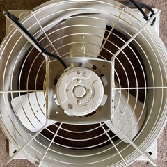 美品　三菱電機　畜舎用有圧換気扇　50㎝ファンの画像