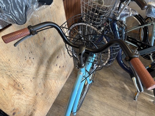 26インチ　リサイクル自転車　後ろタイヤ新品