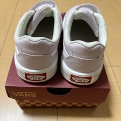 【美品】VANS ライトパープル スニーカー　17.5cmの画像