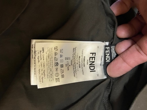 FENDI Tシャツ 茶色 朝倉未来愛用 サイズS