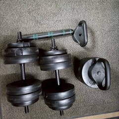 ダンベルセット 可変式 ケトルベル バーベル対応の画像