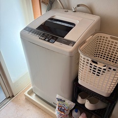 HITACHI 日立　洗濯機　白い約束　NW-6MYの画像