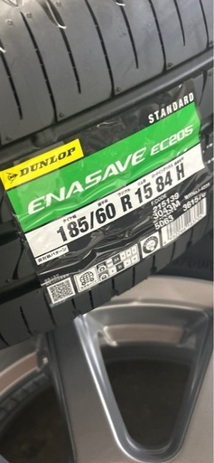 　185/60R15夏タイヤ新品&ホイール新品 