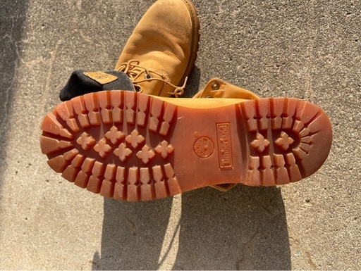 Timberland　ベージュハイカットブーツ