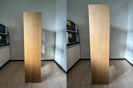 ③ 無印良品 MUJI スタッキングシェルフ 3段 2列 オーク材■幅82㎝x奥28.5㎝x高さ121㎝■近隣配達無料 買取帝国 朝霞