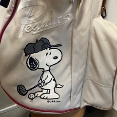 スヌーピー　キャディバッグ　ゴルフバッグ　ピーナッツの画像