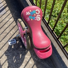 一輪車　ブリジストン 　ピンク　16インチの画像