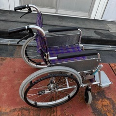 軽量 介助式 車椅子 折りたたみ コンパクト 中古埼玉県の画像