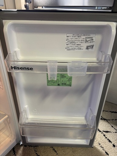 【大阪府無料配送】 Hisense 冷蔵庫　HR-B12E3W R-337