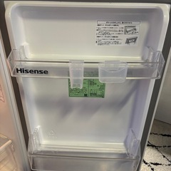 【大阪府無料配送】 Hisense 冷蔵庫　HR-B12E3W R-337の画像