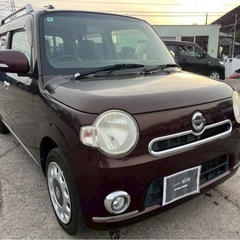 【支払総額12.8万円】 H25年可愛いミラココアプラス 内装おしゃれな特別仕様車 車検令和10年5月 エアコンバッチリ 機関良好 フルセグTV Bluetooth 修復歴なし 不具合なし♪の画像