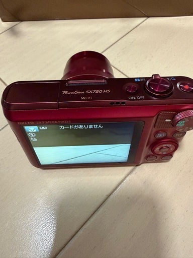 【美品】Canon PowerShot SX720 HS レッド