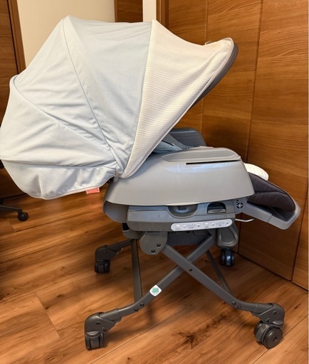 値下げ】コンビ ネムリラ オートスウィング BEDi Long ミンティブルー 