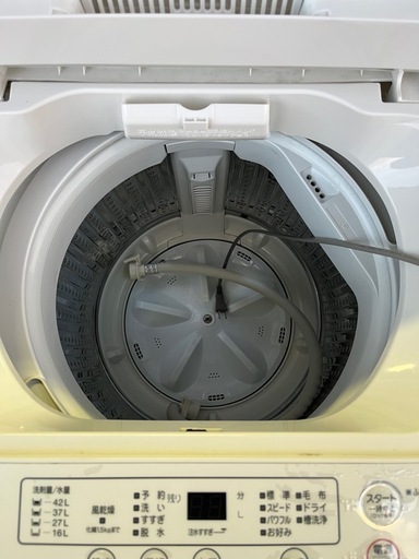 ヤマダ電機　洗濯機　4.5kg 　単身用　21年