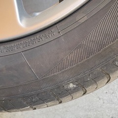 タイヤのセット　155/65/r14 (ジャンク)の画像