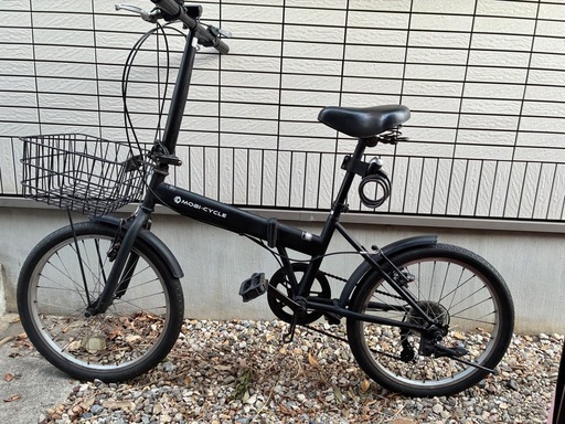 【取引中】折りたたみ自転車20インチ6速